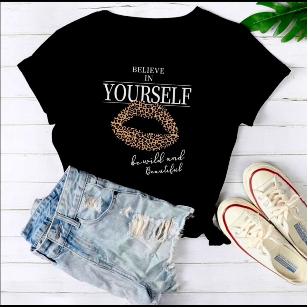 Black Graphic Tee